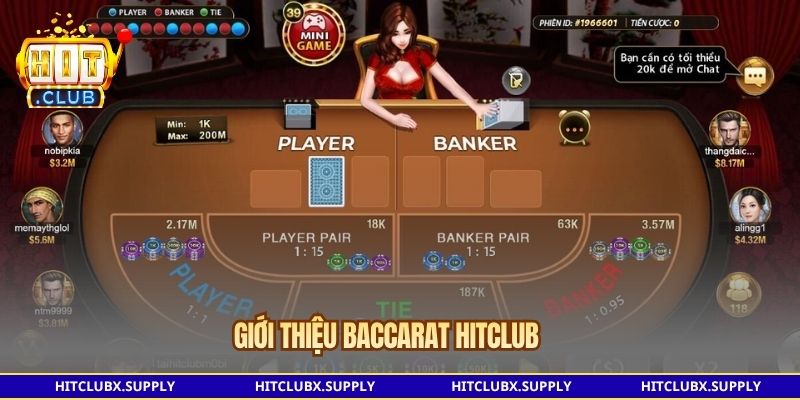 Giới thiệu Baccarat Hitclub