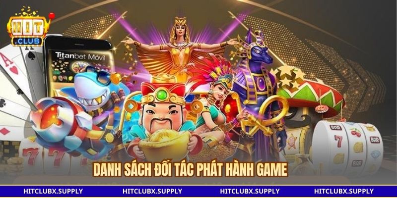 Danh sách đối tác phát hành game